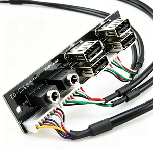 PC Case Front Panel Cable Harness